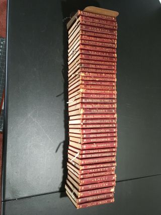 40 Volumes The Temple Shakespeare Jm Dent 4th Edition 1899