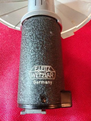 Leica E.  Leitz Wetzlar Germany Fan Flash Reflector Vintage 2