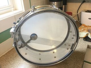 Vintage Chrome Snare Drum 14” X 6”