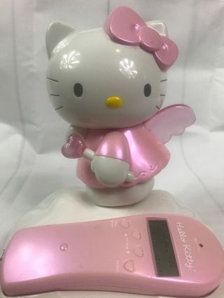Vintage Hello Kitty Corded Landline Phone Caller Id Memory Telephone Lights Up