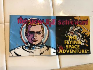 Vintage Gi Joe Adventure Comic Astronaut Flying Space Book Mail In G.  I.  Joe