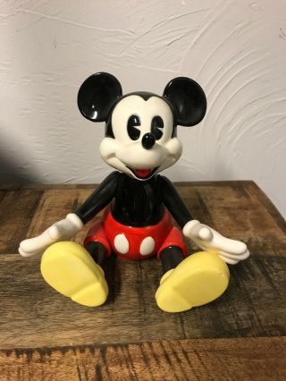 Vintage Walt Disney Mickey Mouse Music Box,  Schmid,  Plays Mickey Mouse Club Band