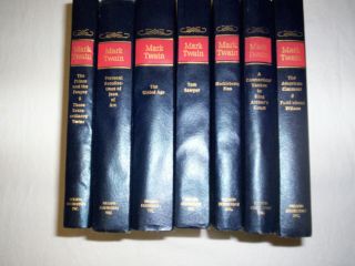 The Complete Novels Of Mark Twain 7 - Volume Book Set Doubleday