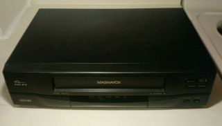 Philips Magnavox Vrz262at22 Hi - Fi 4 Head Vcr Tape Player Recorder