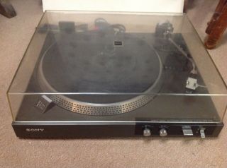 Vintage Sony Ps - 210 Direct Drive Automatic Turntable Record Player,