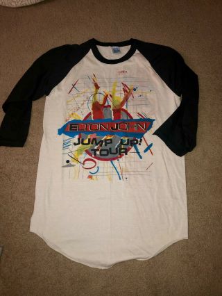 Vintage Elton John Jump Up Concert T Shirt Size Large Rocketman Movie