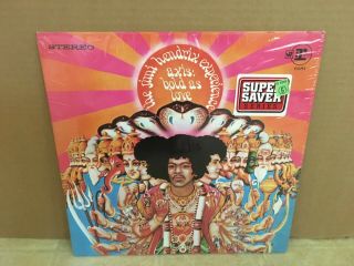 Vintage Jimi Hendrix Experience - Axis: Bold As Love In Shrink Wrap Album Vg,