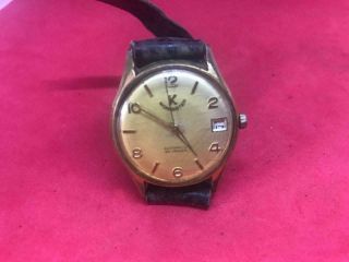 Vintage Gents Worcester 25 Jewels Automatic Watch In Order