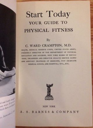 Start Today Guide to Physical Fitness SIGNED by author to Head of BOY SCOUTS 5