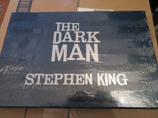 Dark Man Stephen King Bookmark Hcdj Slipcase