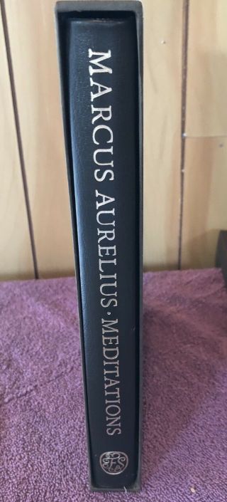 Marcus Aurelius Meditations The Folio Society Hard Cover With Slipcase