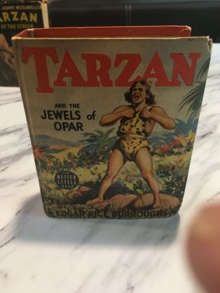 Tarzan And The Jewels Of Opar,  Big/ Better Little Book 1495,  Good/very Good