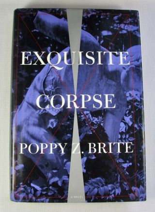 Poppy Z Brite Exquisite Corpse Signed Hardcover With Sketch