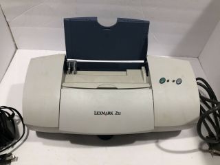 Vintage LEXMARK Z22 Color Jet Printer 1200x1200 dpi PHOTO QUALITY,  Box 3