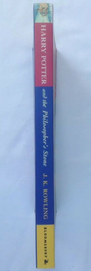 Harry Potter and the Philosopher ' s Stone J.  K.  Rowling 1997 1st/44th Bloomsbury 3