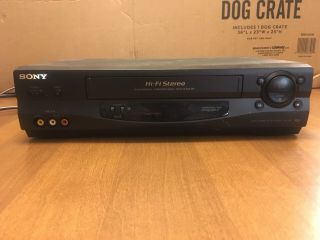 Sony Slv - N55 Vhs Vcr Player Only