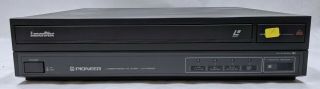 Pioneer LD - V2000 LaserVision LVP/TV CX System Audio Video Laser Disc Player READ 2