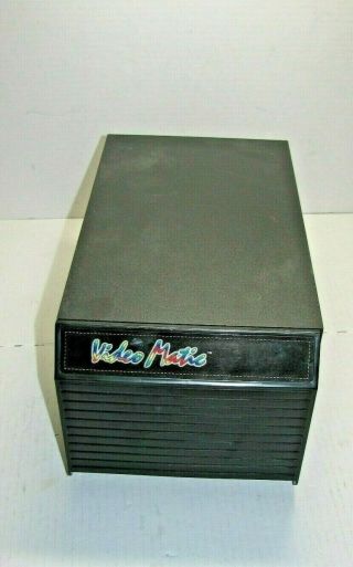 Vintage Video Matic Videomatic Storage Case Storage Drawer Holds ??