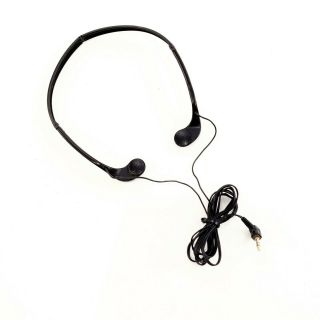 Sony Mdr - A34 In The Ear Style Folding Headphones Earphones Black Vtg