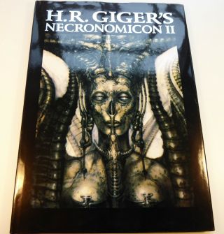 H.  R.  Giger’s Necronomicon Ii 1999 9th Printing Oversized Alien Horror Art Book