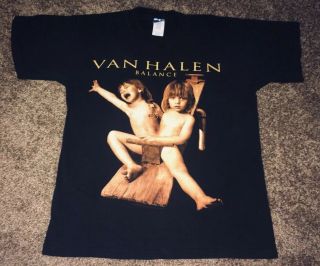 Van Halen Balance Tour 95/96 T Shirt Large Vintage Sammy Hagar