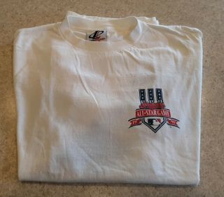 Vintage 1997 Cleveland Indians Mlb All Star Game T - Shirt Mens Large Jacobs Field