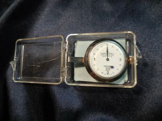 Exc Vintage 1930s - 50s Parker - Timer Metar W Case/instr Swiss Buzz Watch