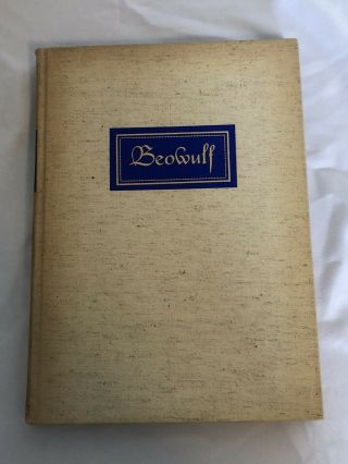Beowulf Illustrated By Lynd Ward Heritage Press 1939 Edition Vintage