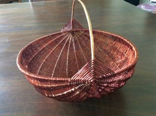 Vintage Copper Wire Basket