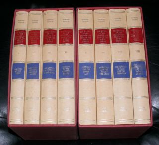 The History Of The Decline And Fall Of The Roman Empire - 8 Hardback Volumes