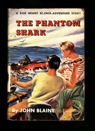 Vintage 1949 " The Phantom Shark " By John Blaine Hcdj In