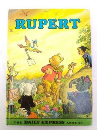 Rupert The Bear The Daily Express Annual 1972 Vintage Hardcover