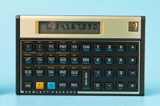 Vintage Hewlett Packard HP 12C Financial Calculator | 1993 Singapore | S&H 2