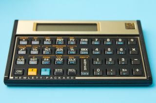 Vintage Hewlett Packard HP 12C Financial Calculator | 1993 Singapore | S&H 8