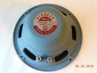Vintage Pioneer Pm - 6 Speaker 16 Ohms Fukuin Electronics