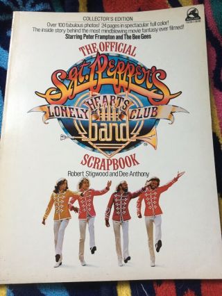 Official Sgt.  Peppers Lonely Hearts Club Band Scrapbook Pb All About 1978 Movie