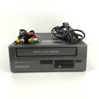 Orion Vp - 0040 Vhs Video Cassette Player Digital Auto Tracking