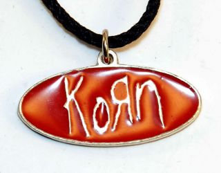 Vintage Necklace Korn Issues Pendant Old Stock - Official - 2000