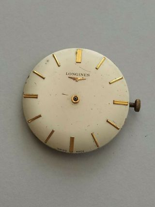 Vintage 1950s Longines Watch Movement 19.  4 And Dial.  Spares & Repairs