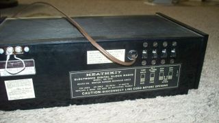 vintage HEATHKIT Electronic Digital Clock Am/Fm Radio GR - 1075 2