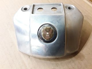 Vintage Harley Headlight Visor Accent Plug Cover Ironhead Sportster Shovelhead