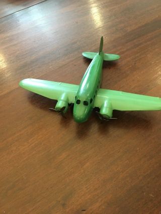 Vintage Wyandotte Pressed Steel Toy Plane Airplane