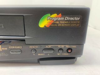 Panasonic PV - V4611 VHS VCR Player & No Remote 2
