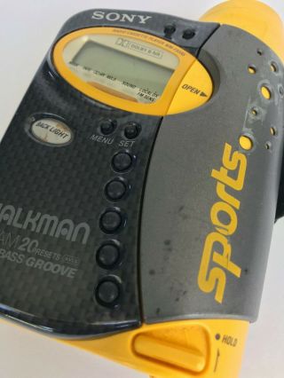 Sony Radio Cassette Player Walkman WM - FS595 3