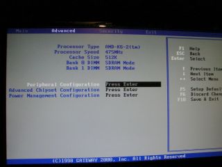 Vintage Gateway PC - AMD K6 - 2 475MHz,  256mb ram 2