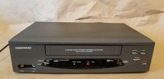 Daewoo Dv - T5dn Vcr 4 Head Hifi Vhs Video Cassette Recorder Player |