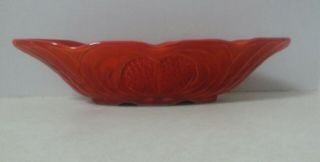 Vintage Collectible Cal Origs 769 Usa Pottery Orange Red Color California