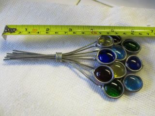Vintage Stained Glass Suncatchers - Balloons Very colorful EUC 5