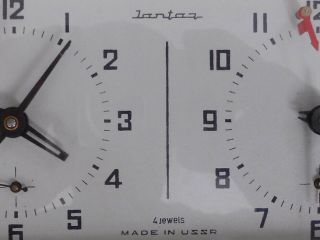VINTAGE MECHANICAL CHESS CLOCK DOUBLE TIMER JANTAR MADE IN USSR RUSSIA 2