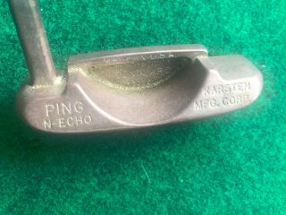 Vintage - Ping N - Echo Manganese Bronze 35 " Putter Golf Club Karsten